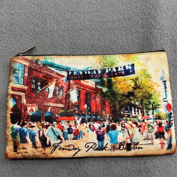 Fenway Park, Boston 8” X 5” Double Sided Print Zipper Pouch - Picture 5 of 10